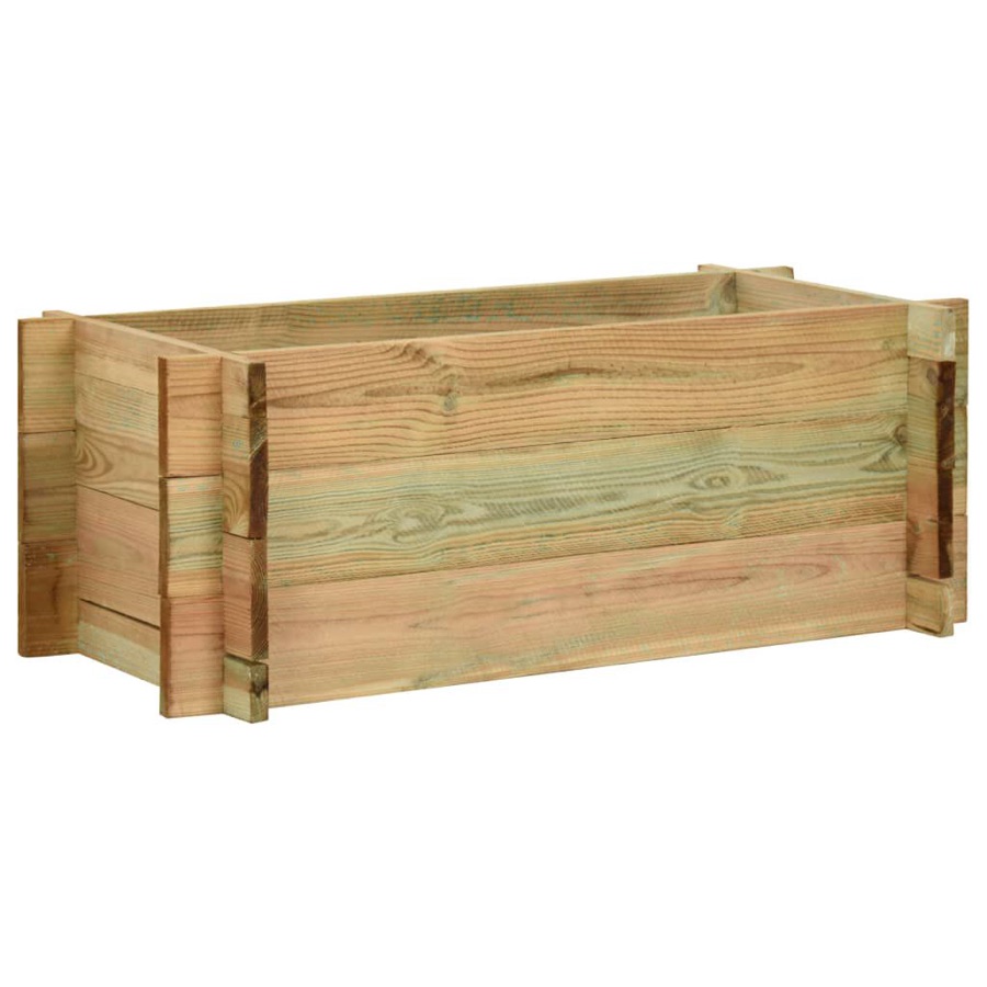 Bac surélevé compact 80 × 40 cm