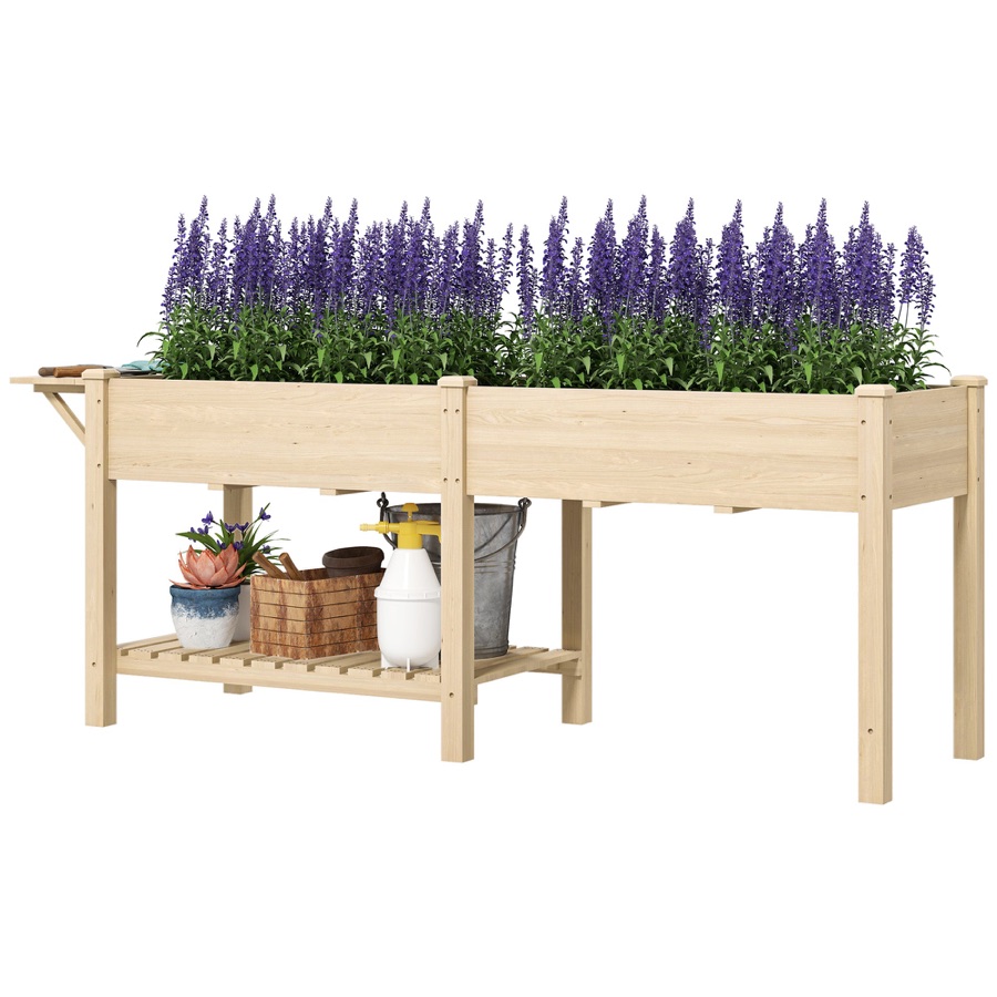 Jardinière Sur Pieds Double Bac XL