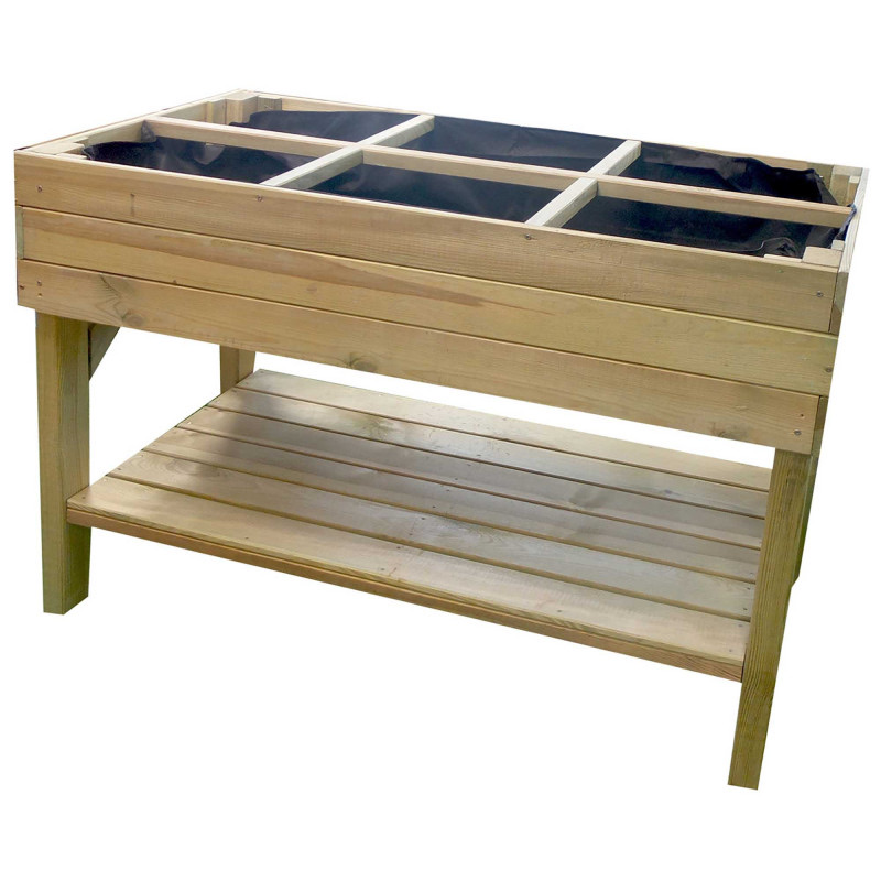 Potager sur pieds 110 L, rectangulaire